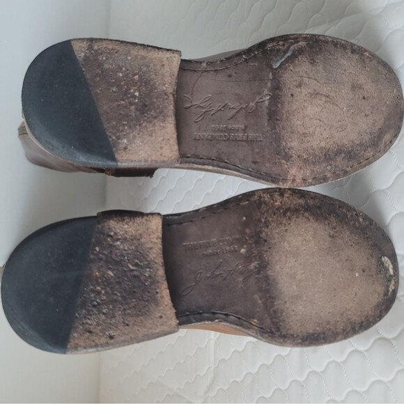 FRYE Womens PHILLIP HARNESS TALL Leather BOOTS Size 6 - Picture 5 of 12